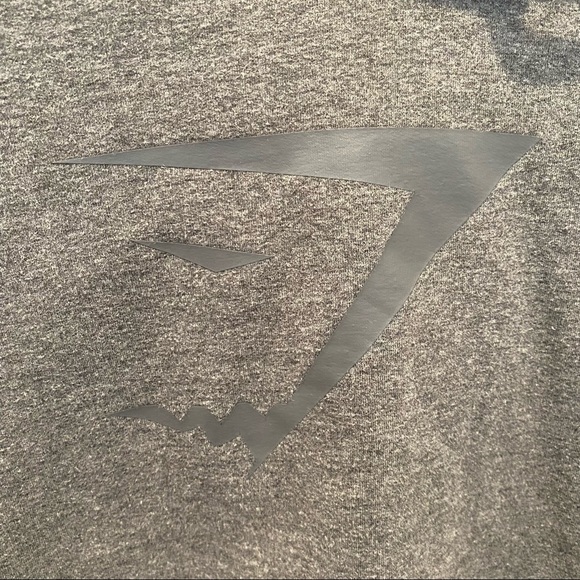 Grey Gymshark Cropped Hoodie - Size S - Picture 6 of 6